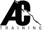 logo AC amb lletres negre