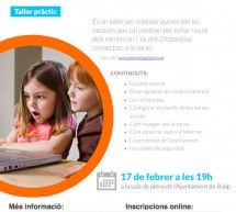 (català) Xerrades de Joventut « Com garantir la seguretat dels menors a Internet »
