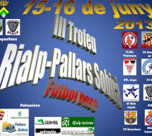 3a edición del trofeo de Futbol Base Rialp-Pallars Sobirà