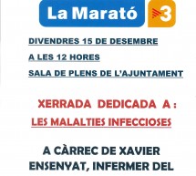 (català) RIALP amb la Marató de TV3 Xerrada dedicada a : Les malalties infeccioses