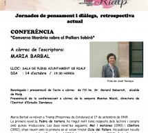 Conferència “Conversa literària sobre el Pallars Sobirà”