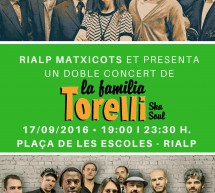 (català) Doble concert de La Familia Torelli