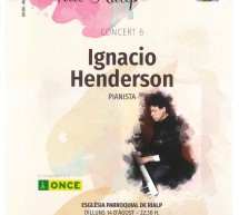 XVII Festival de la música de la Vila de Rialp Concert 6 Ignacio Henderson Pianista